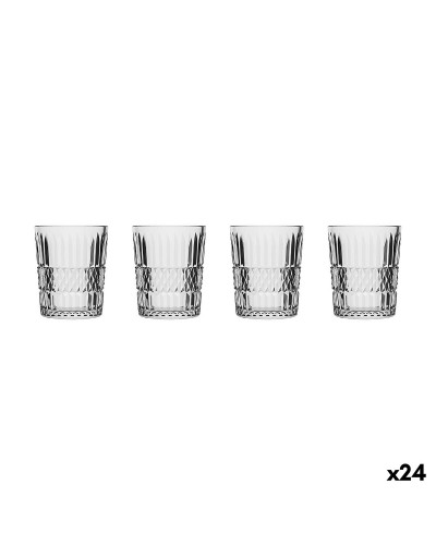Set de Vasos de Chupito La Mediterránea Phasai geneve Transparente Vidrio 63 ml 4 Piezas (24 Unidades)