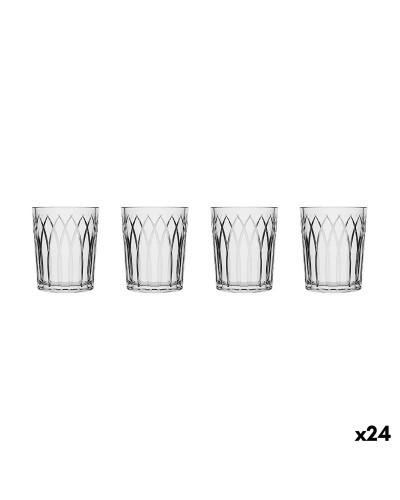 Set Shotglazen La Mediterránea Phasai seu Transparant Glas 63 ml 4 Onderdelen (24 Stuks)