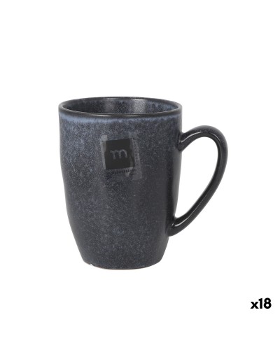 Mok La Mediterránea Nebula Grijs 310 ml Keramisch (18 Stuks)