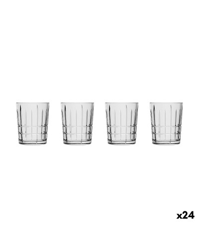 Set di Bicchierini da Chicchetto La Mediterránea Phasai rio Trasparente Vetro 63 ml 4 Pezzi (24 Unità)