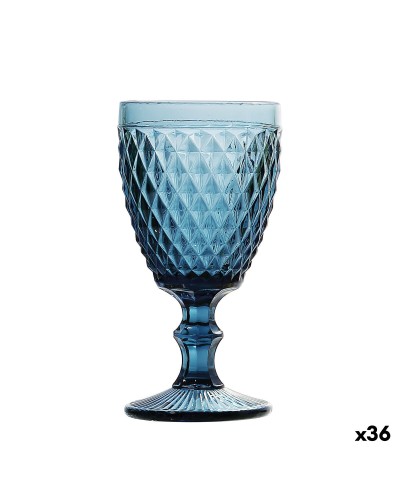 Glas La Mediterránea Sidari Blau Glas 350 ml (36 Stück)