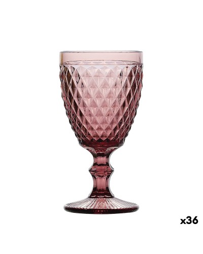 Wineglass La Mediterránea Sidari Purple Glass 350 ml (36 Units)