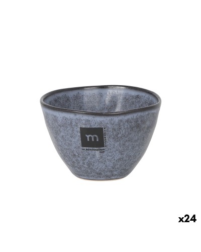 Bol La Mediterránea Nebula Gris Céramique 250 ml (24 Unités)