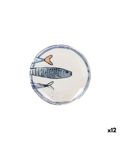 Jälkiruokalautanen La Mediterránea Peixe 2.0 Monivärinen Keraminen Ø 20 cm (12 osaa)