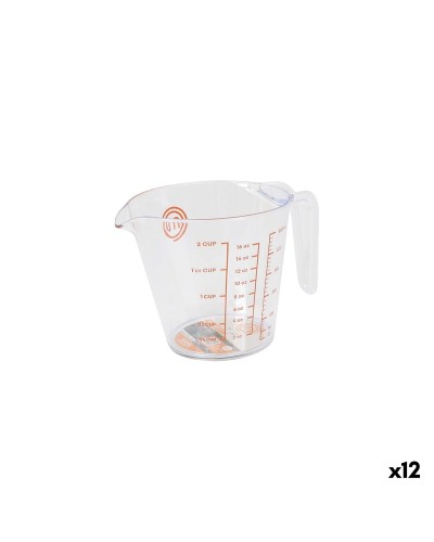Mittakannu MasterChef Muovinen 500 ml Läpinäkyvä (12 osaa)