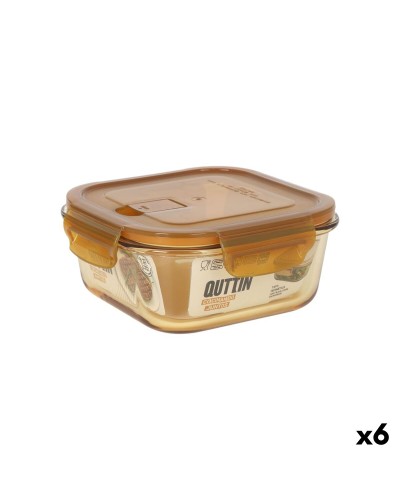 Lunch box Quttin Ambare 750 ml (6 Units)