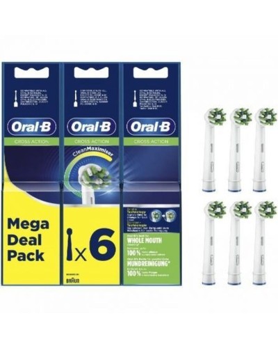 Reservdel till Eltandborste Oral-B 6 antal