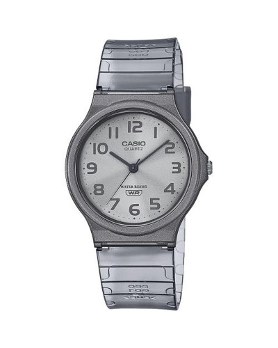 Reloj Unisex Casio POP TRANSLUCID Gris Plateado (Ø 35 mm)