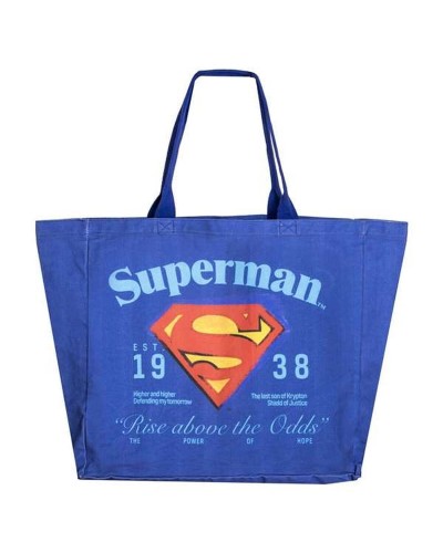 Shopping Bag Superman Blu scuro 48 x 43 x 17 cm