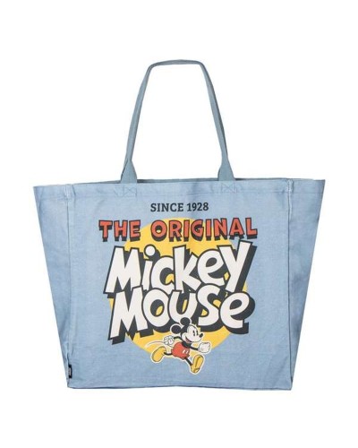 Shopping Bag Mickey Mouse Blue 48 x 43 x 17 cm