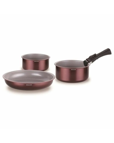 Batterie de Cuisine Arthur Martin AM2503 Bordeaux