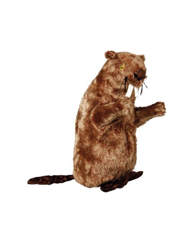 Soft toy for dogs Trixie Polyester Plush Beaver 40 cm Brown