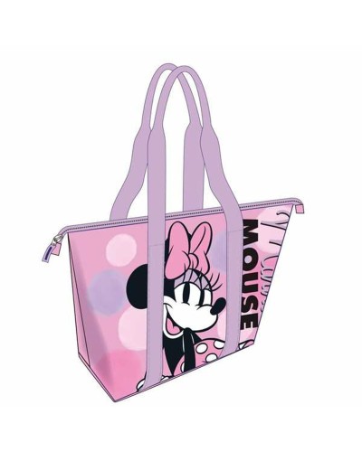 Sac de Plage Minnie Mouse Rose - Grand 47cm x 33cm x 15cm - Plage
