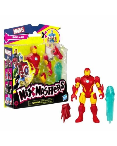 Figur mit Gelenken Hasbro MixMashers Iron Man
