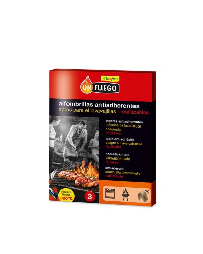 Tapis de barbecue Flower 3 Unités