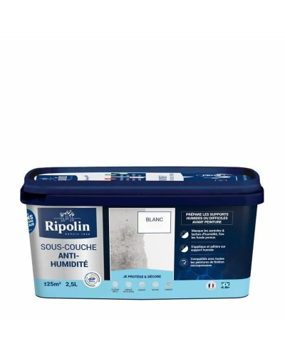 Grundfärg Ripolin Vit Matt 2,5 L