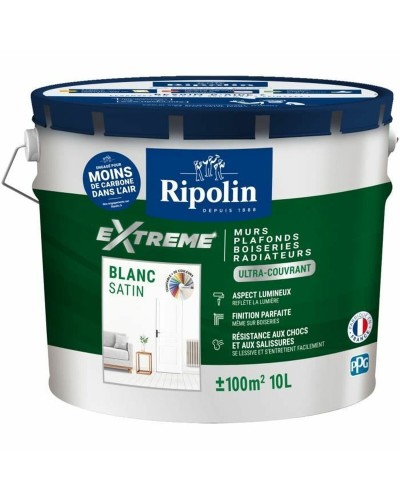 Grundfärg Ripolin Vit Satinfinish 10 L