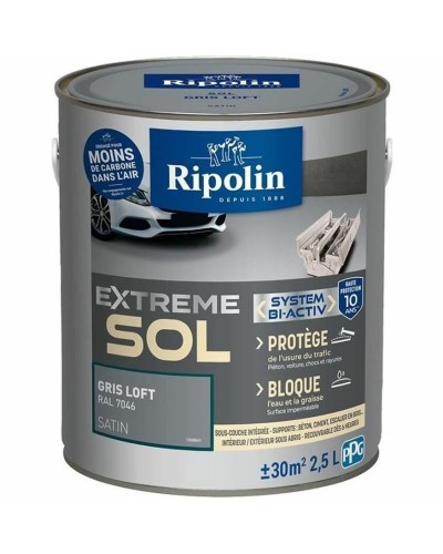 Primer Paint Ripolin Grey Satin finish 2,5 L