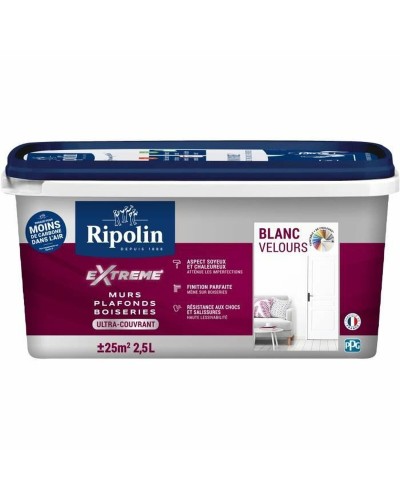Peinture d'Apprêt Ripolin Blanc 2,5 L Mat