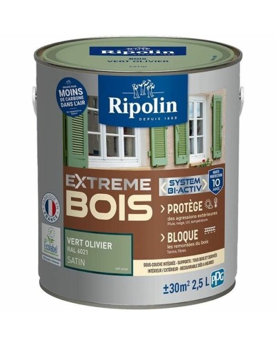 Peinture d'Apprêt Ripolin Vert Satiné 2,5 L