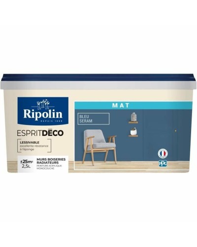 Vernice di Fondo Ripolin Azzurro Mat 2,5 L