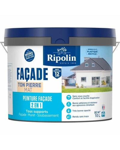 Peinture d'Apprêt Ripolin Beige Mat 10 L