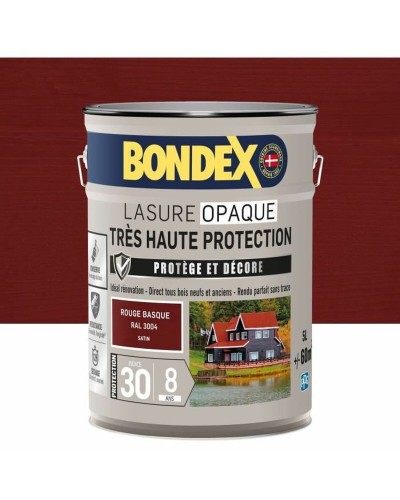 Peinture d'Apprêt Bondex rouge Satiné 5 L