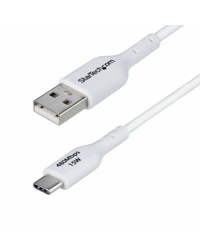 Startech USB 2.0 Kabel A Stecker auf Mini-B 5 Pin Weiß 1m
