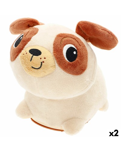 Peluche con Movimento Winfun Stoffa Plastica 17 x 15 x 13 cm (2 Unità)