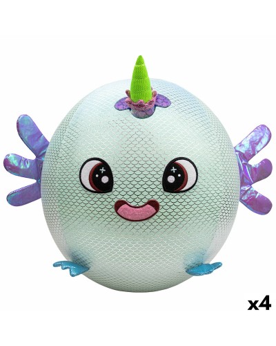 Jouet Peluche Eolo Celeste Tissu Peluche Plastique 45 x 45 x 45 cm Gonflable (4 Unités)
