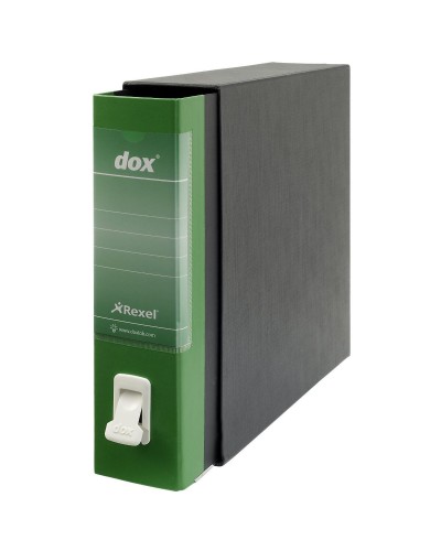 Archivador rellenable Rexel Dox 1 Verde A4