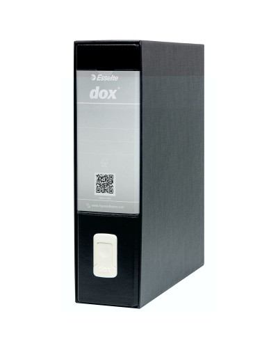 Archivador rellenable Rexel Dox 1 Negro A4