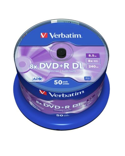 Lector CD/DVD Verbatim 43758 (50 Unidades)