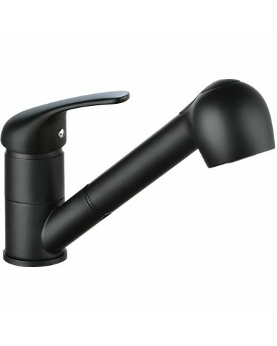 Rousseau ARES Grifo de Cocina Negro Mate - Diseño Moderno
