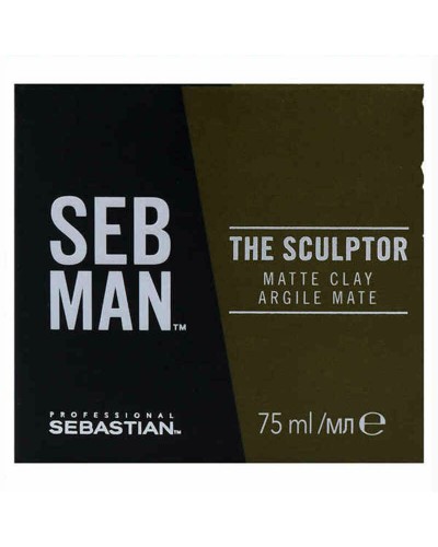 Seb Man The Sculptor - Matte Effect Modeling Clay 75ml - Strong Hold
