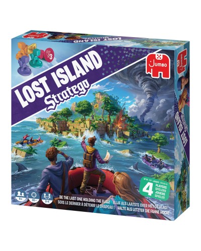Dujardin Stratego Lost Island: Gioco da Tavolo Strategico per 2 Giocatori
