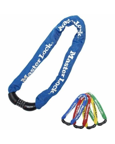 Master Lock Cadenas à Clé Bleu - Antivol Valises et Casiers
