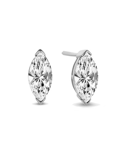 Nouveaux Bling Boucles d'Oreilles Femme 9NB-0717 Pendantes Argent Élégantes
