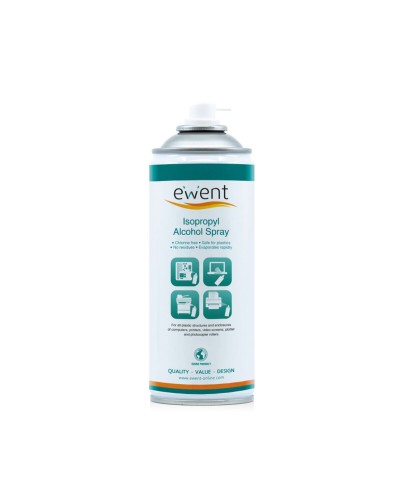 Ewent Spray Air Comprimé Anti-Poussière 400ml - Nettoyage PC, Claviers, Électronique
