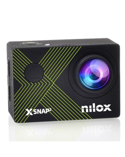 Nilox Carcasa para Cámara de Acción Amarilla: Protección Impermeable Antigolpes para Deportes
