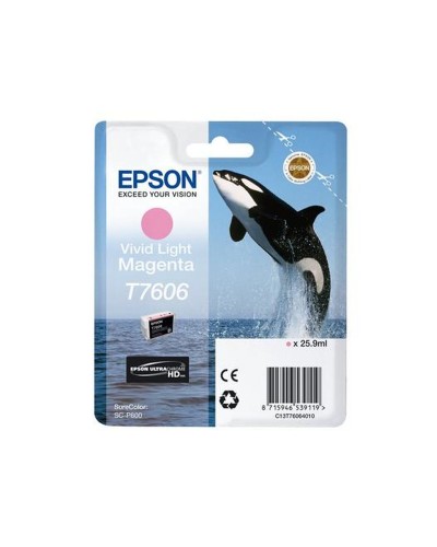 Cartucho de Tinta Original Epson C13T76064N10 Magenta Magenta Claro