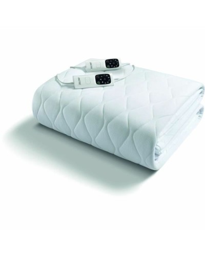 IMETEC Electric Blanket White Fabric - Warm and Comfortable Embrace
