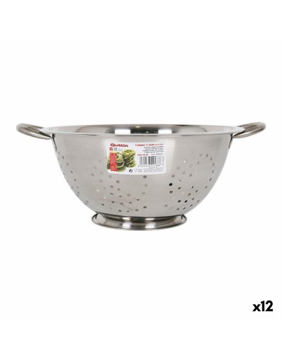 Strainer Privilege Quttin Met handvatten Roestvrij staal (12 Stuks) (ø 28,5 cm)