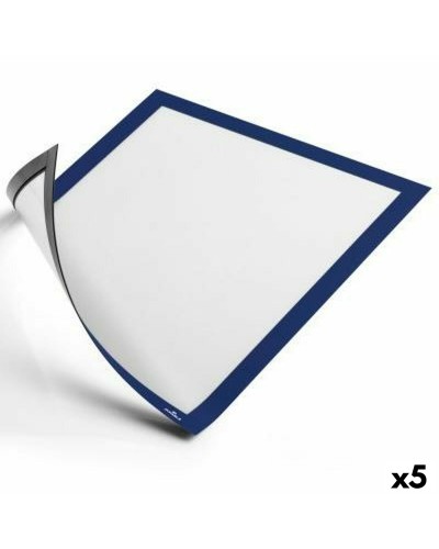 Informationsrahmen Durable Plattenspeicher Dunkelblau (5 Stück)