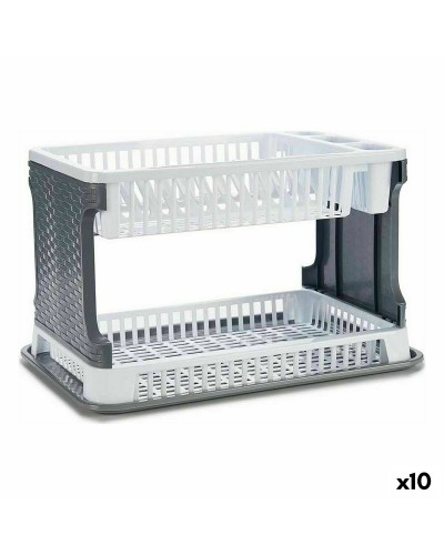 Escurridor Blanco Plástico 44,5 x 30,3 x 27 cm (10 Unidades)