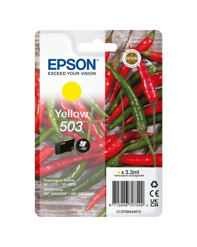 Cartouche d'encre originale Epson C13T09Q44020 Noir Jaune