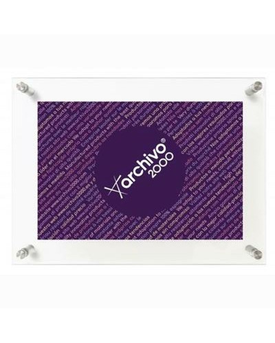 Archive 2000 Countertop Display A4 Transparent Methacrylate Sign Holder
