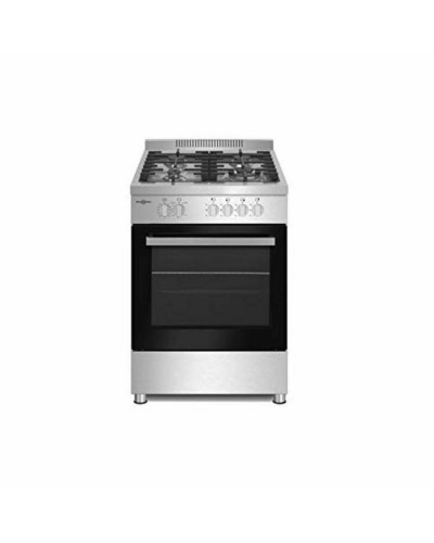 Vitrokitchen PF6060IB Cucina a Gas 60cm, 55L Forno a Butano
