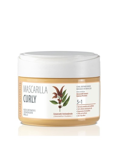 Clearé Institute Mascarilla para Cabello Rizado - Hidratación Profunda 300ml
