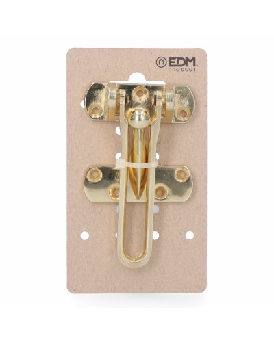 Dörrstopp EDM 85375 Gyllene Mässing Zamak 105 mm Säkerhet